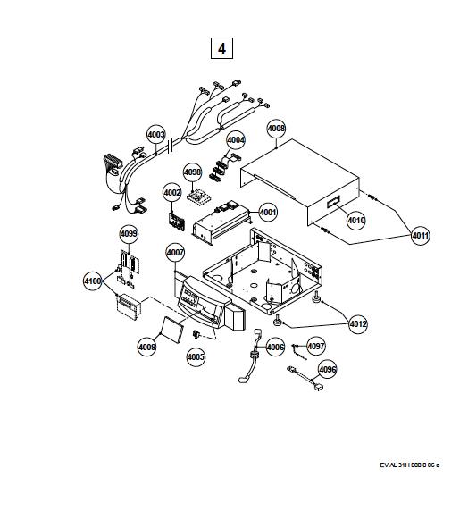 Schéma éclaté Vue Principale — Remeha REMEHA GAS 310 ECO (2004 - 2012)
